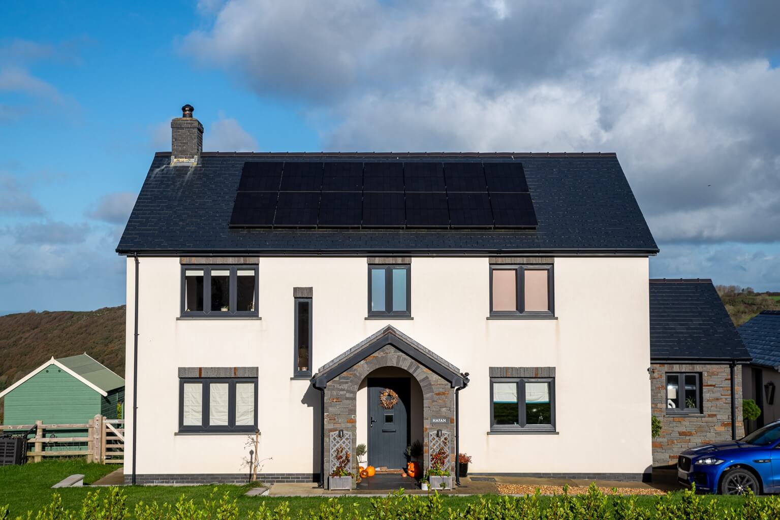 solar panel installation aberporth