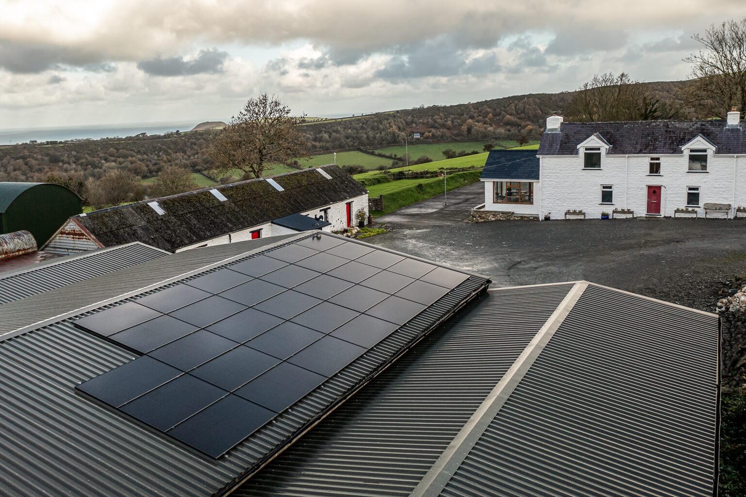 solar panel installation llanfarian